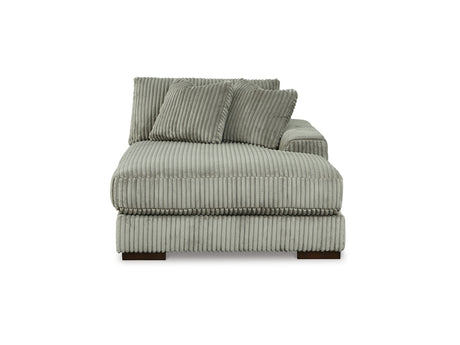 Lindyn Fog 5-Piece Right-Arm Facing Sectional And Ottoman