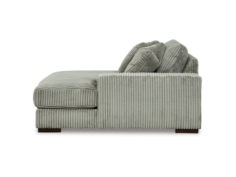 Lindyn Fog 5-Piece Right-Arm Facing Sectional And Ottoman