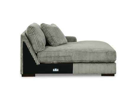 Lindyn Fog 5-Piece Right-Arm Facing Sectional And Ottoman