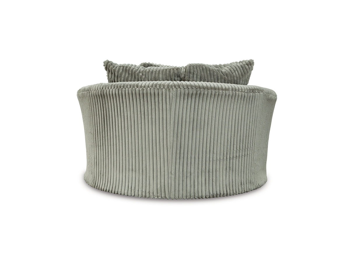 Lindyn Fog 3-Piece Right-Arm Facing Sectional And Chair