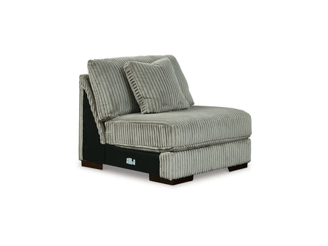 Lindyn Fog 5-Piece Right-Arm Facing Sectional And Ottoman