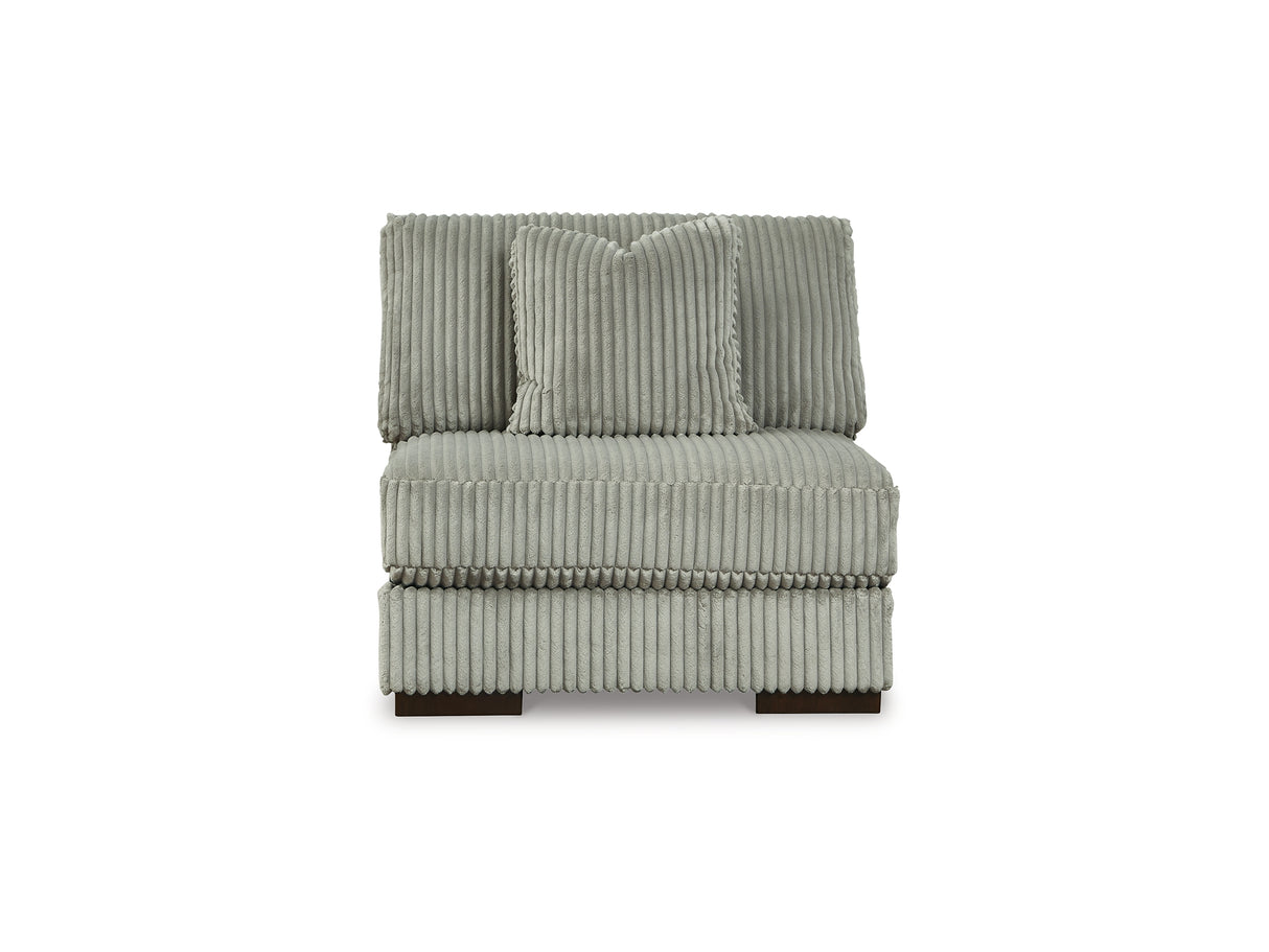 Lindyn Fog 3-Piece Right-Arm Facing Sectional And Chair