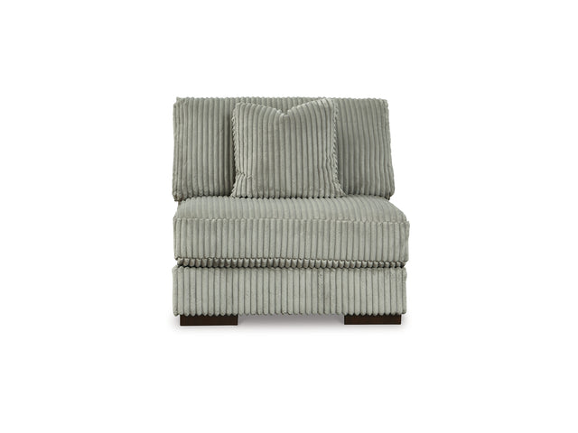 Lindyn Fog 4-Piece Sectional And Ottoman