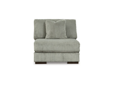 Lindyn Fog 5-Piece Right-Arm Facing Sectional And Ottoman