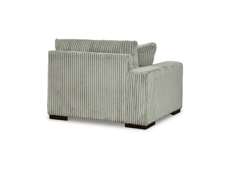 Lindyn Fog 4-Piece Sectional And Ottoman