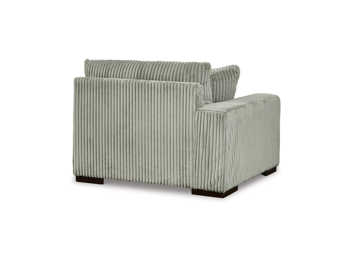 Lindyn Fog 5-Piece Right-Arm Facing Sectional And Ottoman