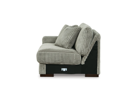 Lindyn Fog 5-Piece Right-Arm Facing Sectional And Ottoman