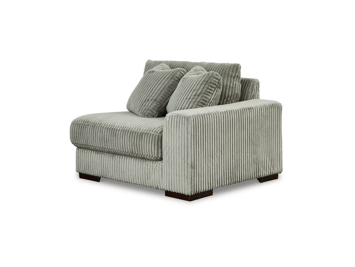 Lindyn Fog 4-Piece Sectional And Ottoman