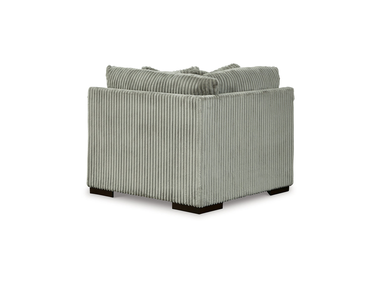 Lindyn Fog 5-Piece Right-Arm Facing Sectional And Ottoman