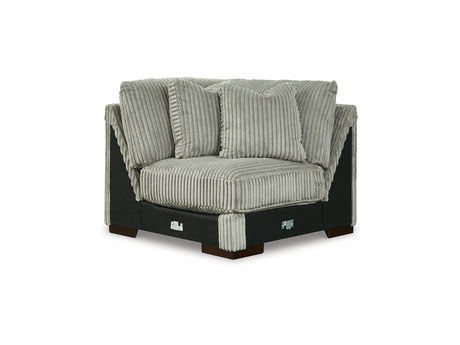 Lindyn Fog 5-Piece Right-Arm Facing Sectional And Ottoman