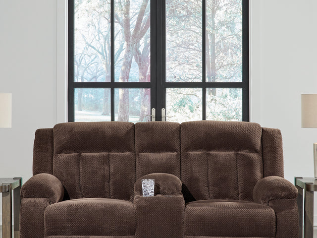 Observation Power Reclining Loveseat with Console