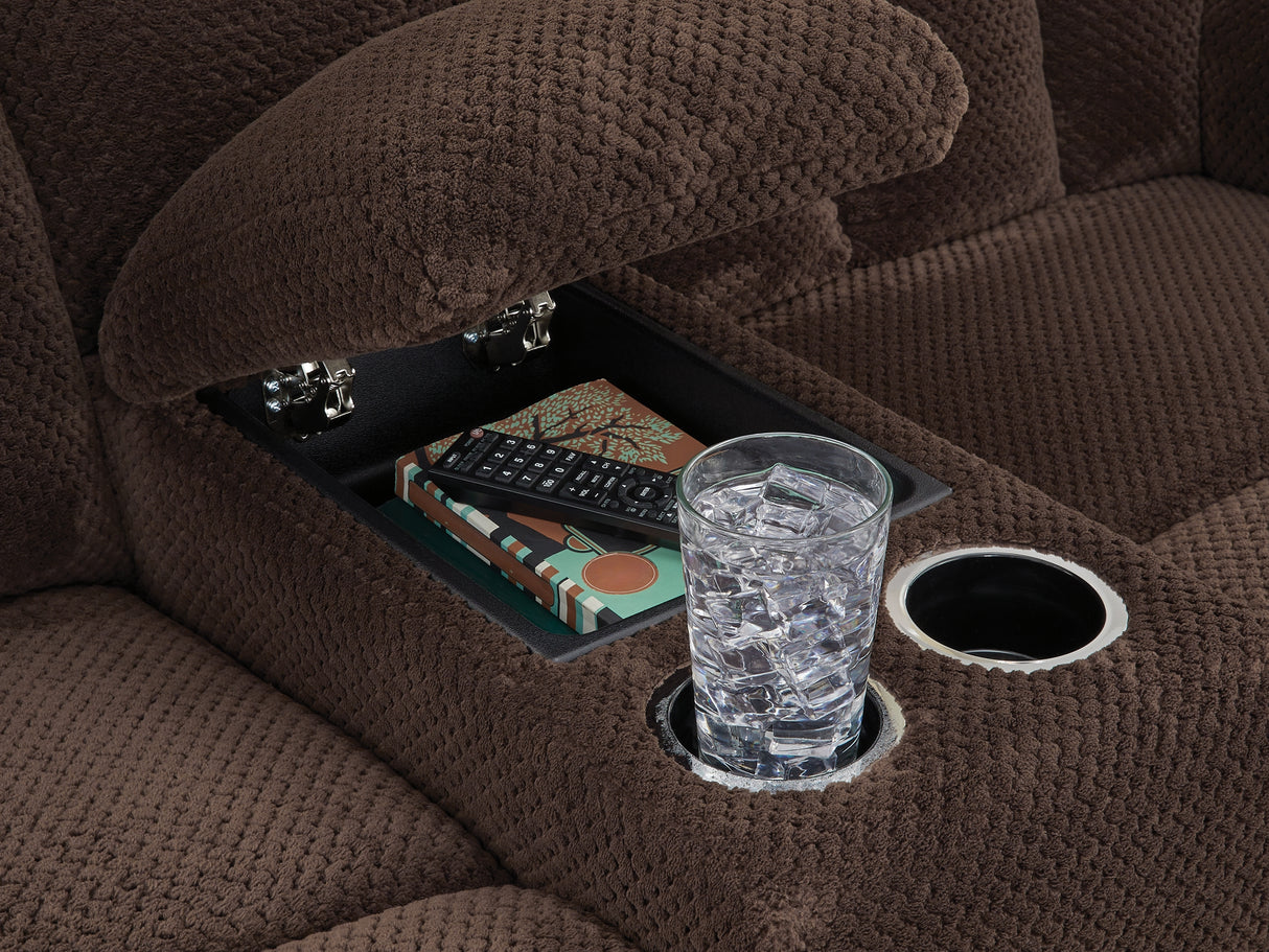 Observation Power Reclining Loveseat with Console