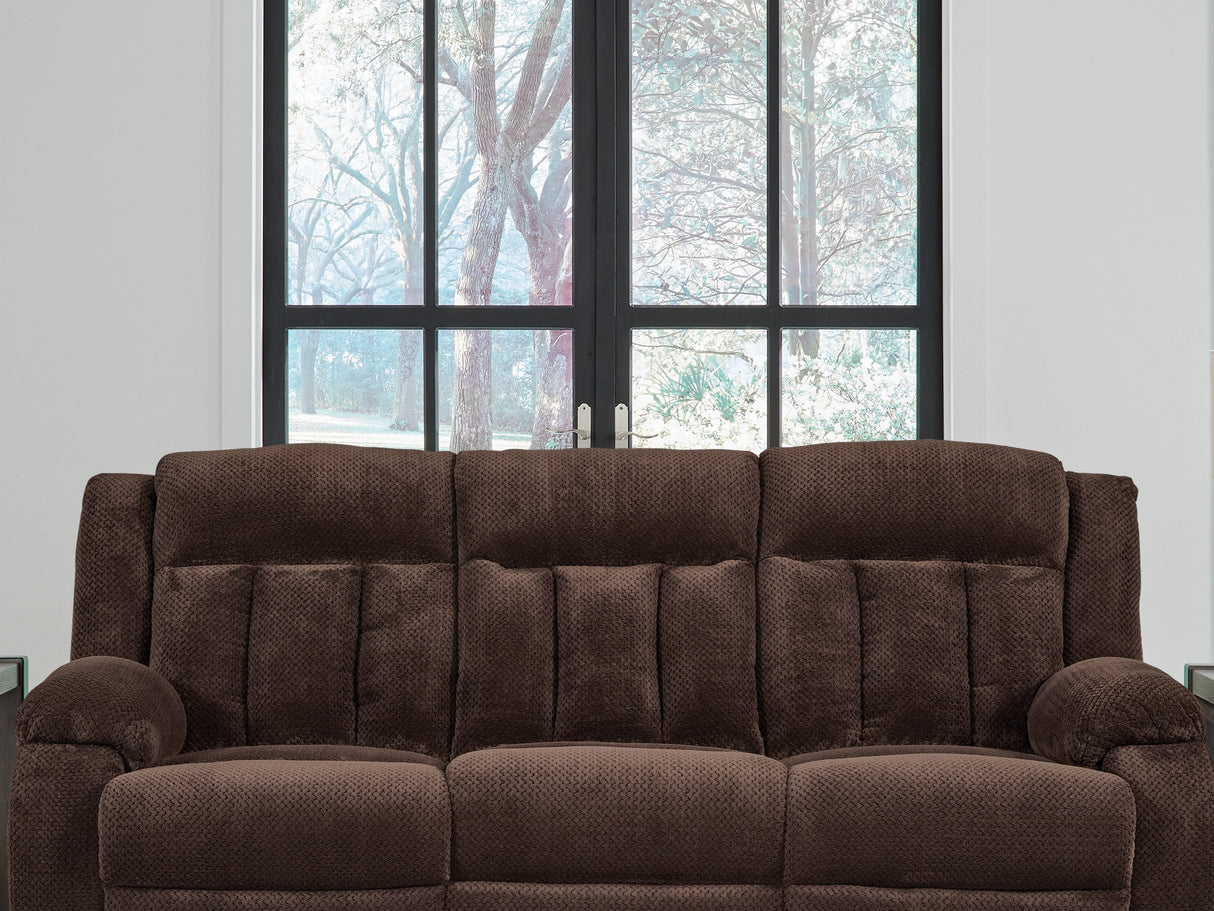 Observation Power Reclining Sofa with Drop Down Table