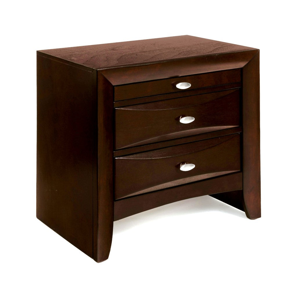 Ireland Espresso Finish Nightstand