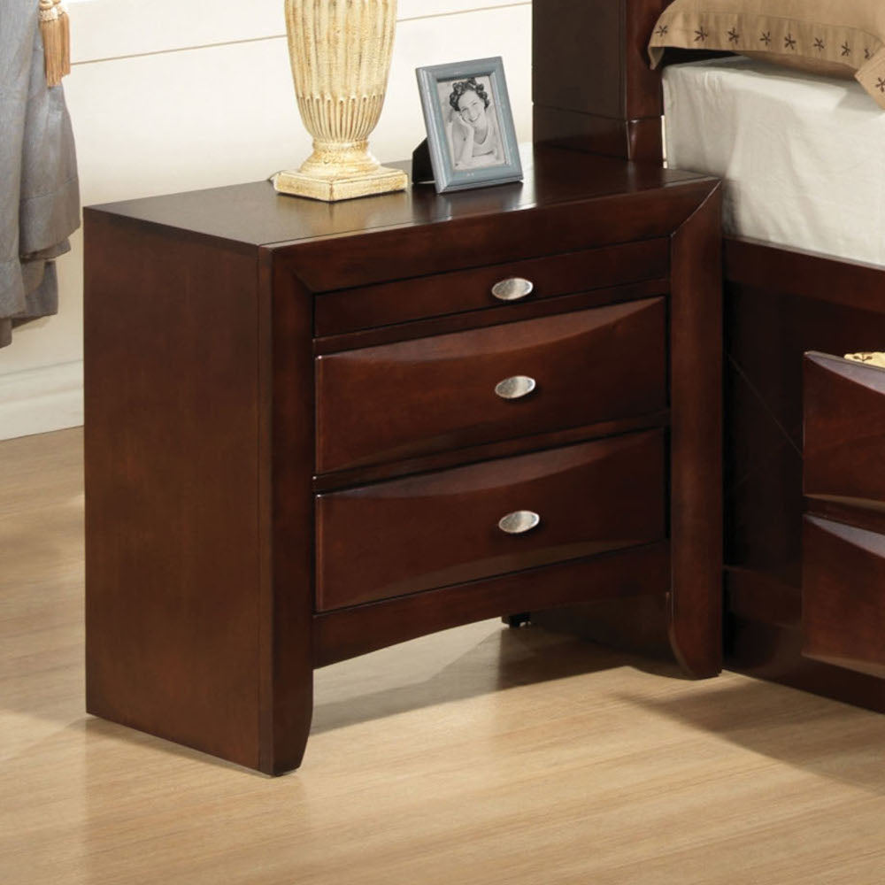 Ireland Espresso Finish Nightstand