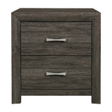 Edina Dark Gray Nightstand