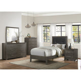 Edina Dark Gray Nightstand