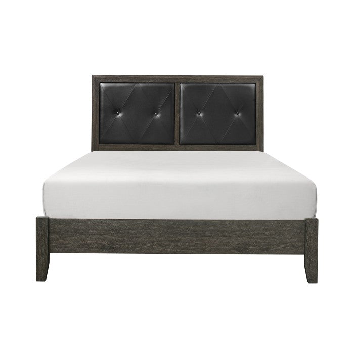 Edina Dark Gray California King Bed