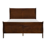Mayville Brown Cherry California King Bed
