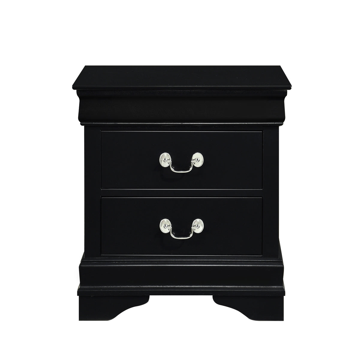 Mayville Black Nightstand