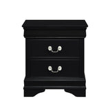 Mayville Black Nightstand