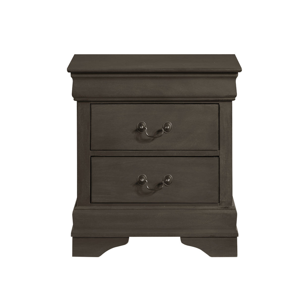 Mayvlille Stained Gray Bedroom Set