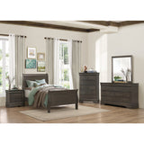 Mayville Stained Gray Nightstand