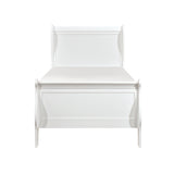 Mayville White Twin Bed