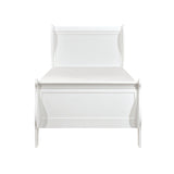 Mayville White Twin Bed