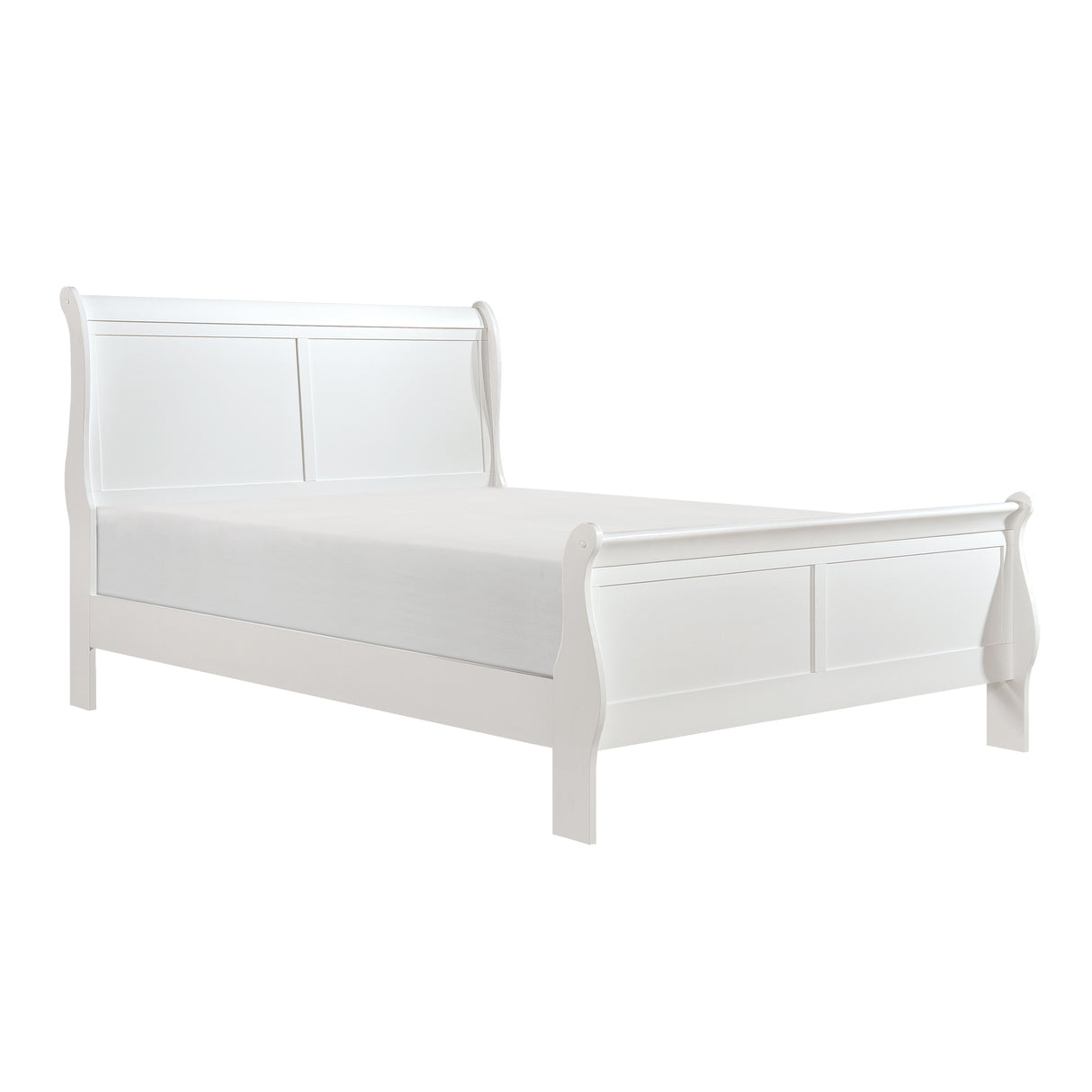 Mayville White California King Bed