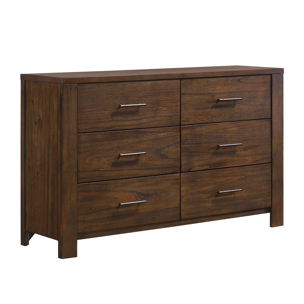 Merrilee Oak Finish Dresser