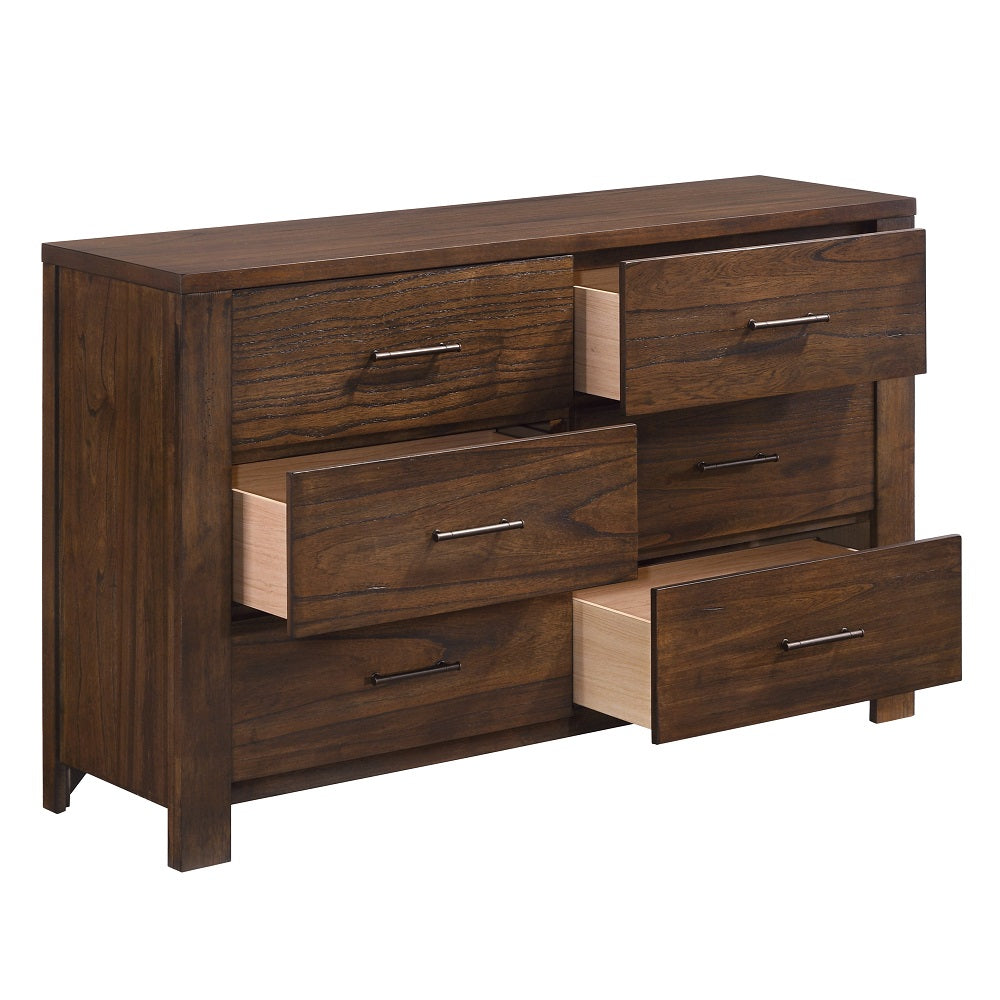 Merrilee Oak Finish Dresser