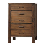 Merrilee Oak Finish Chest