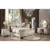 Versailles Bone White Finish Queen Bed