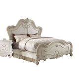 Versailles Bone White Finish Queen Bed