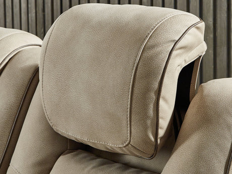 Next-Gen Durapella Sand Power Reclining Sofa And Loveseat