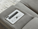 Next-Gen Durapella Slate Power Reclining Sofa, Loveseat And Recliner
