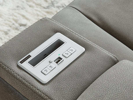 Next-Gen Durapella Slate Power Reclining Sofa, Loveseat And Recliner