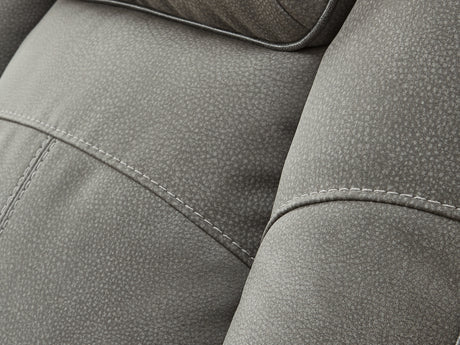 Next-Gen Durapella Slate Power Reclining Sofa And Loveseat