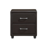 Lorenzi Dark Brown Nightstand