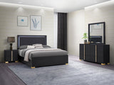 Marceline Black 4-Piece Full Bedroom Set