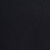 Marceline Black Wood Twin Led Panel Bed