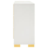 Marceline 6-drawer Dresser White