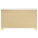 Marceline 6-drawer Dresser White