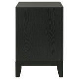 Valencia 2-drawer Nightstand Black