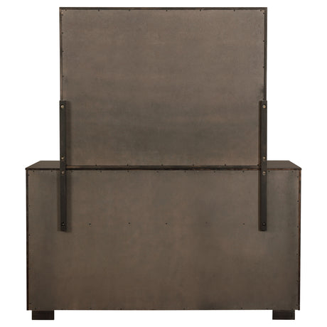 Durango Smoked Peppercorn 8-Drawer Dresser With Mirror