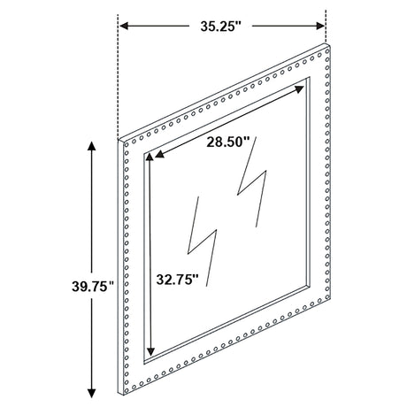 Melody Grey 4-Piece Queen Bedroom Set