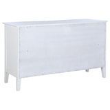 Bexhill White 10-Drawer Dresser Cabinet