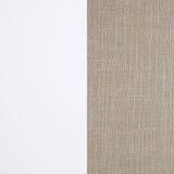 Bexhill White Upholstered Rectangular Bench With Shelf