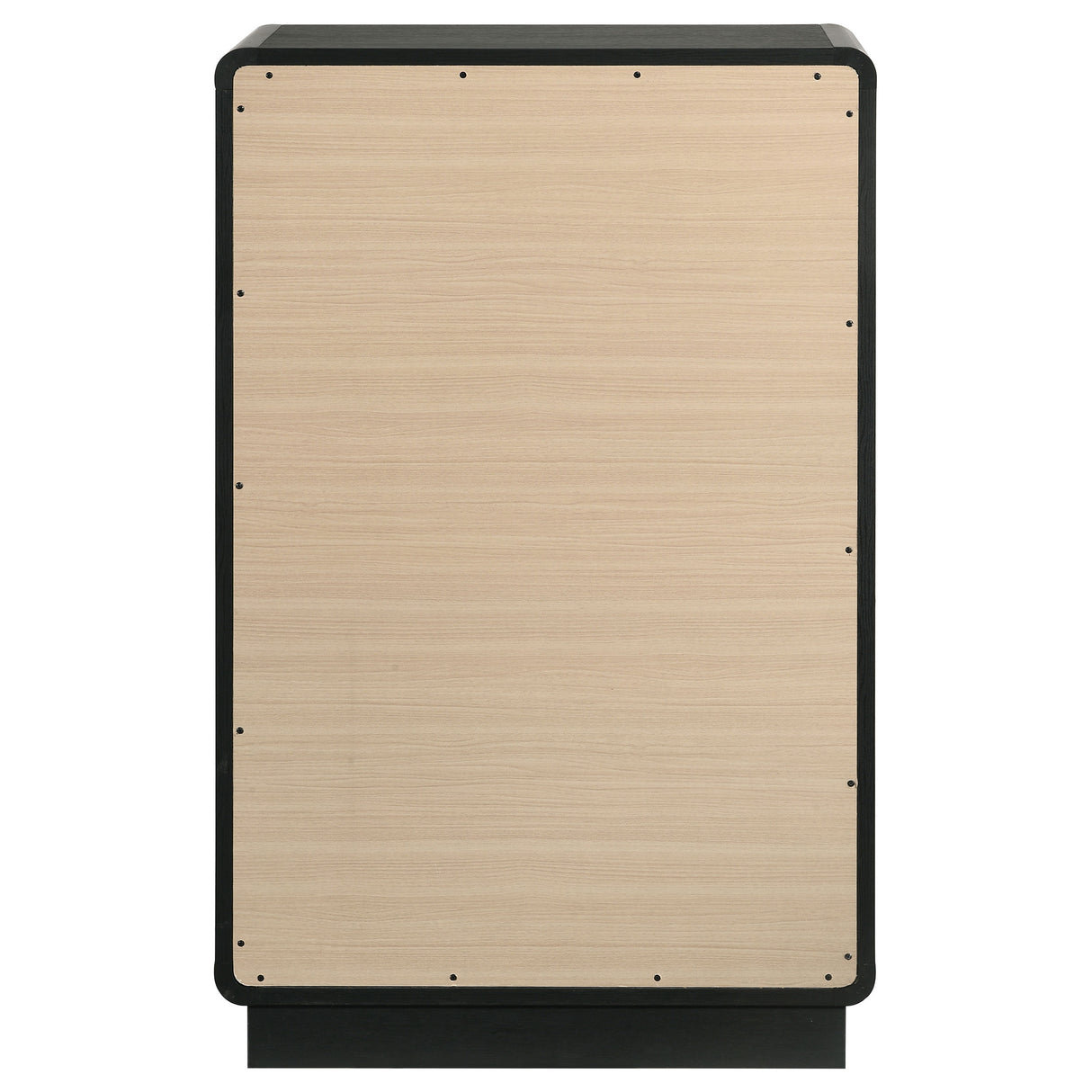 Cavelle Black 5-Drawer Chest Of Drawers Black